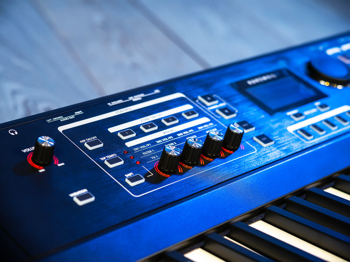 Kurzweil SP6 interface closeup