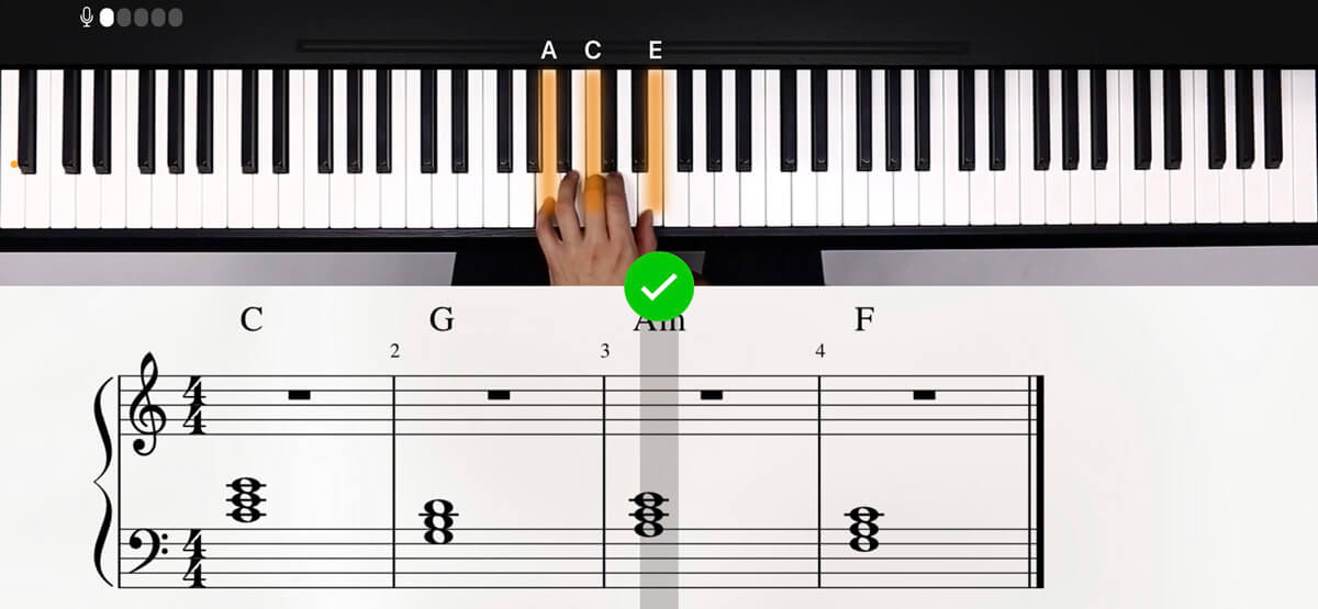 Flowkey app interface