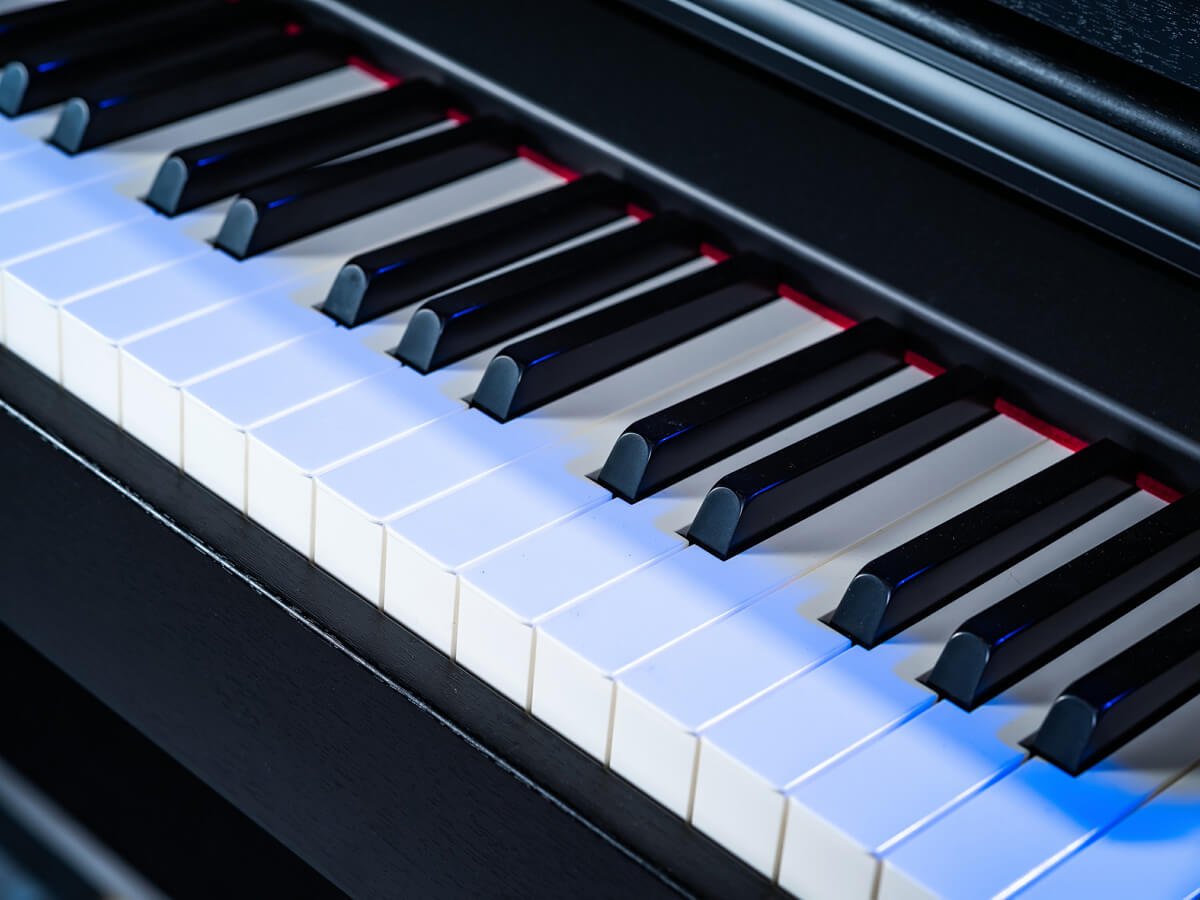 Roland RP701 keys closeup