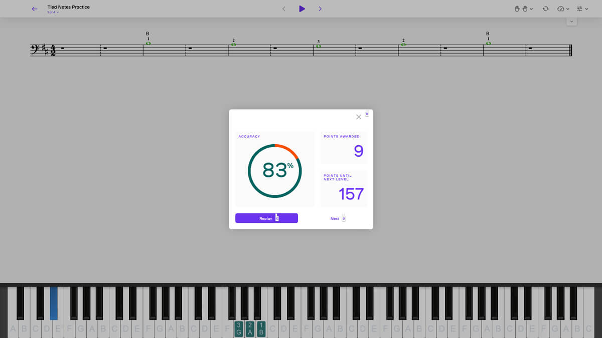 Playground Sessions - Tied Notes error