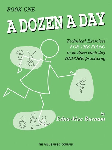 A Dozen a Day piano technical exercises book