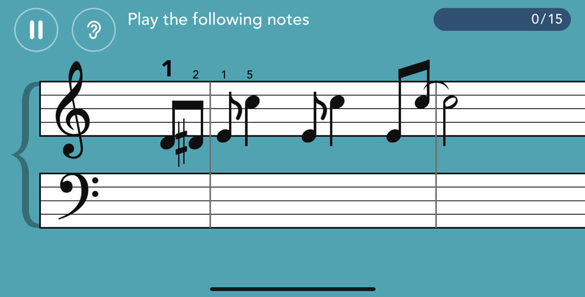 Simply Piano advanced lesson