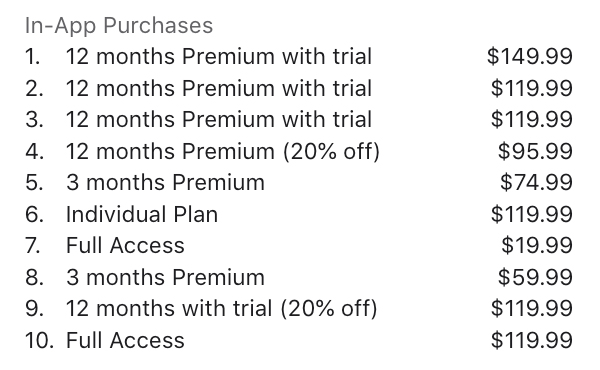 Simply Piano pricing