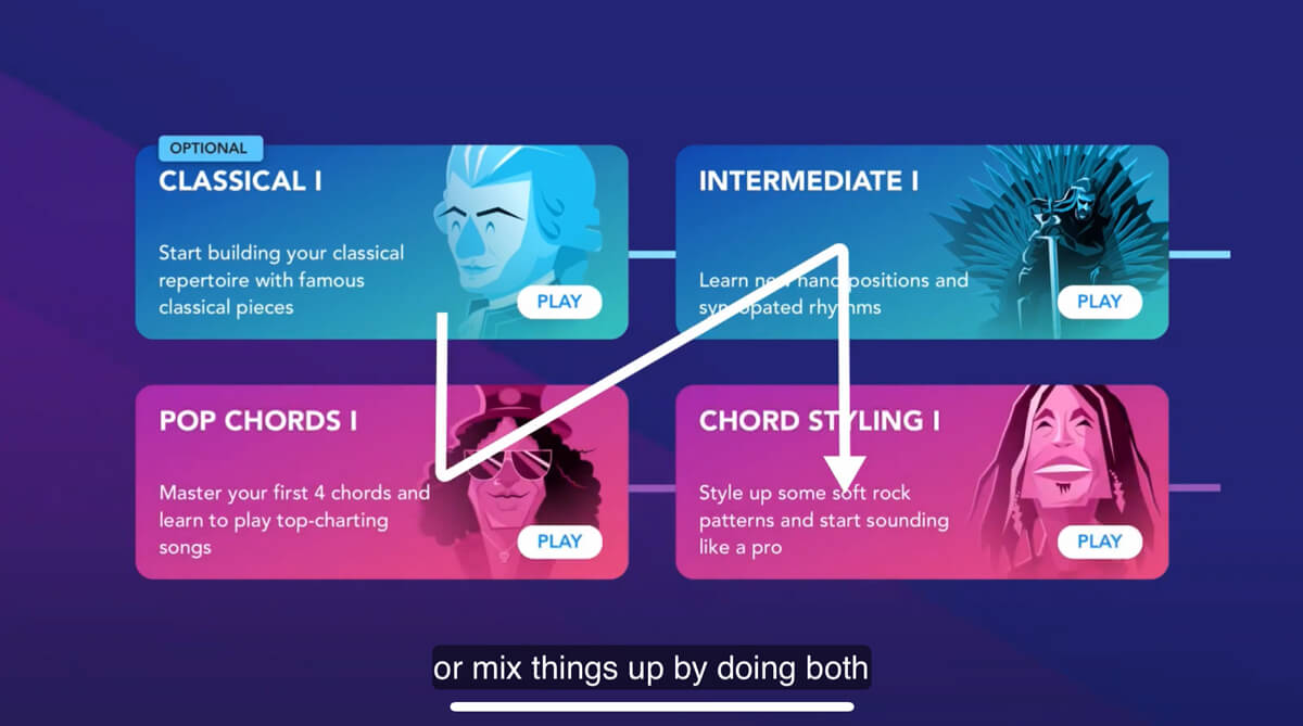 Simply Piano progression path 2