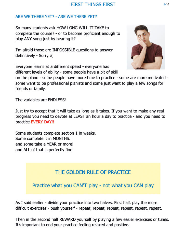 Pianoforall good advice