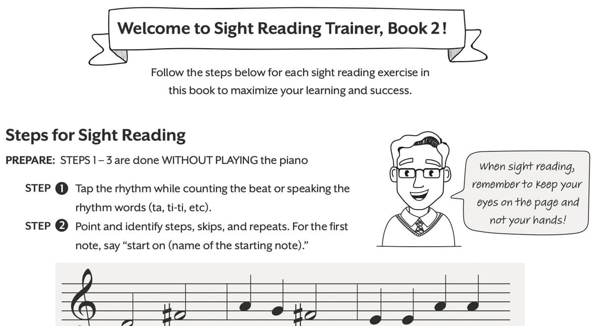 Hoffman Academy sight-reading e-book