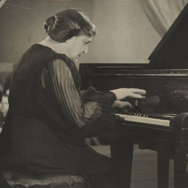 English pianist Myra Hess