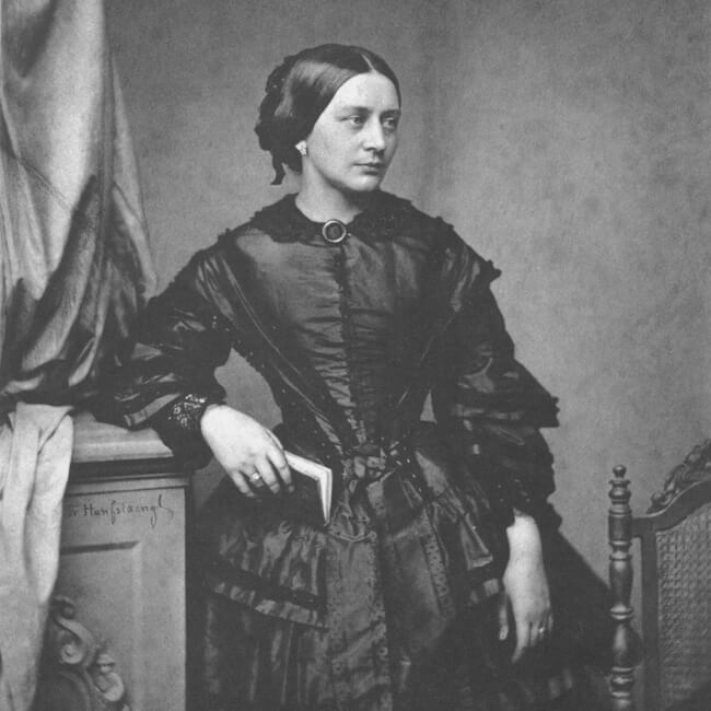 German pianist and composer Clara Schumann