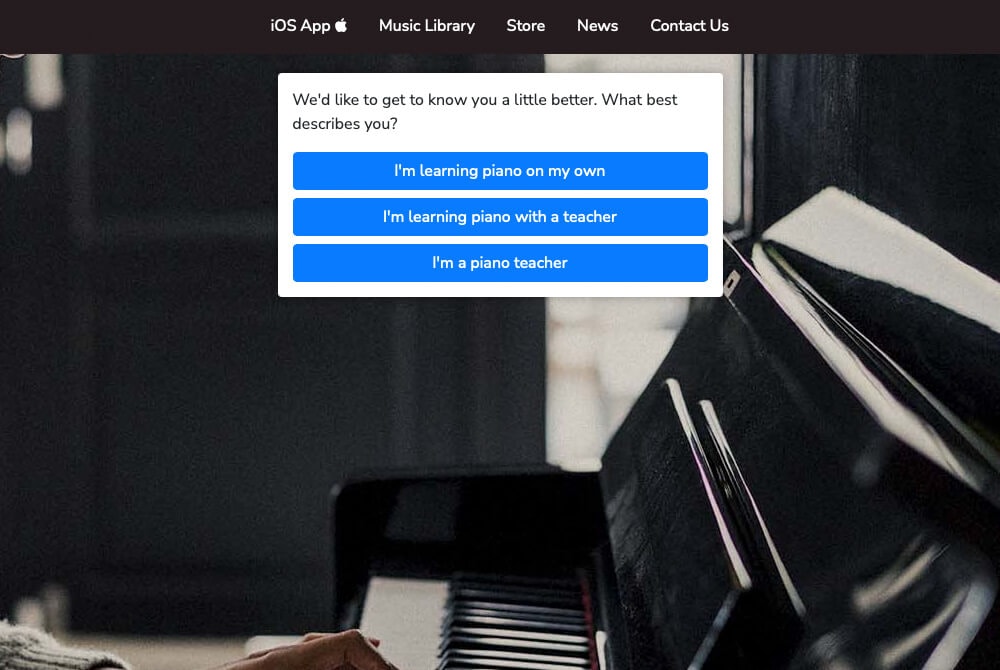 Piano Marvel first time setup
