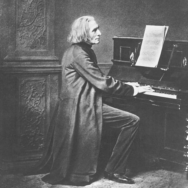 virtuoso pianist Franz Liszt