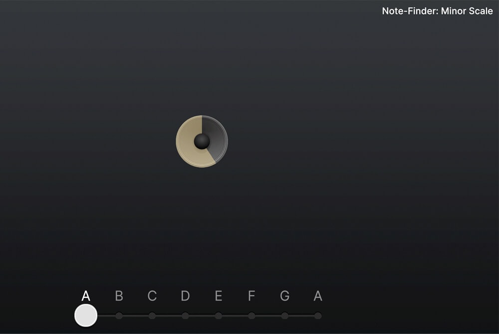 Yousician Piano - Note-Finder: Minor Scale