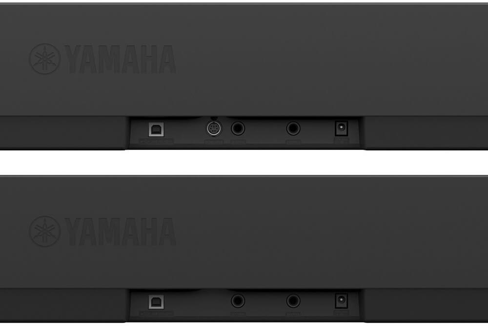 Yamaha P-145 and P-143 connectivity comparison