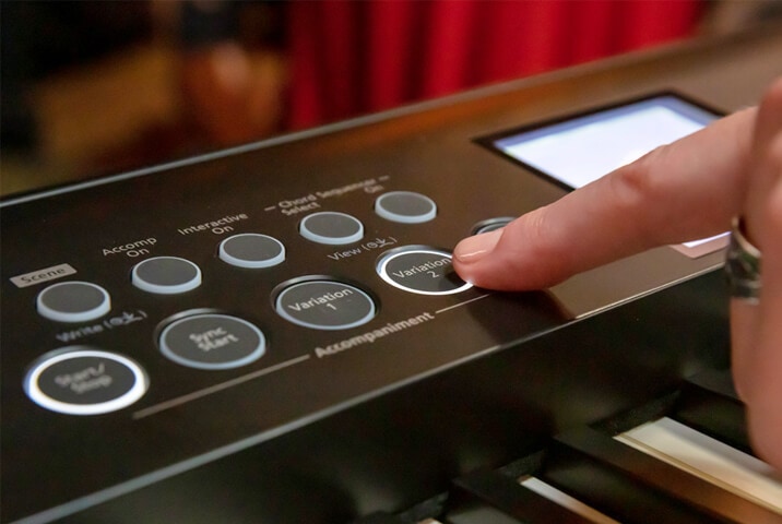 Roland FP-E50 auto-accompaniment