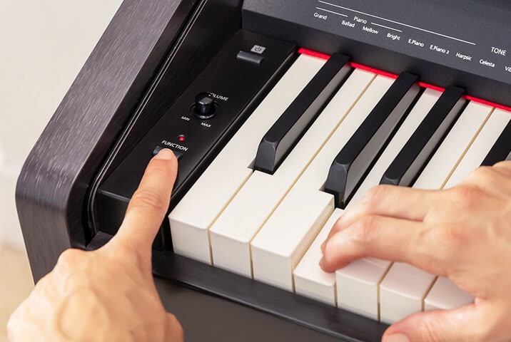 Roland RP30 Function button