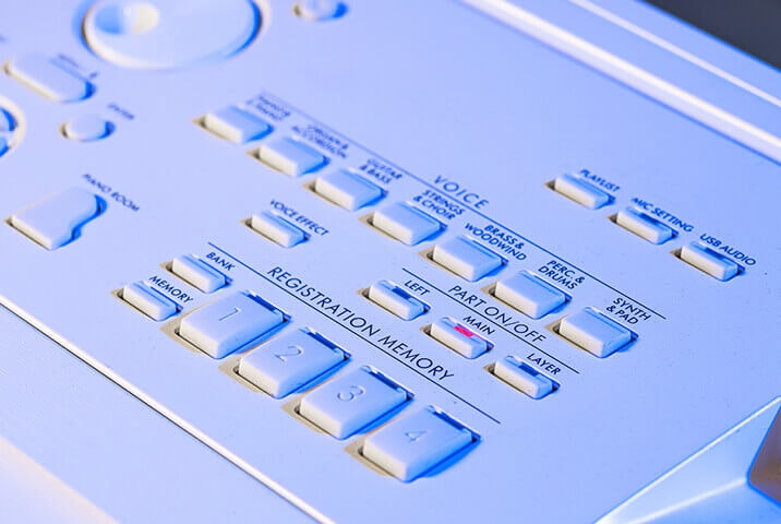 Yamaha DGX-670 Voice controls