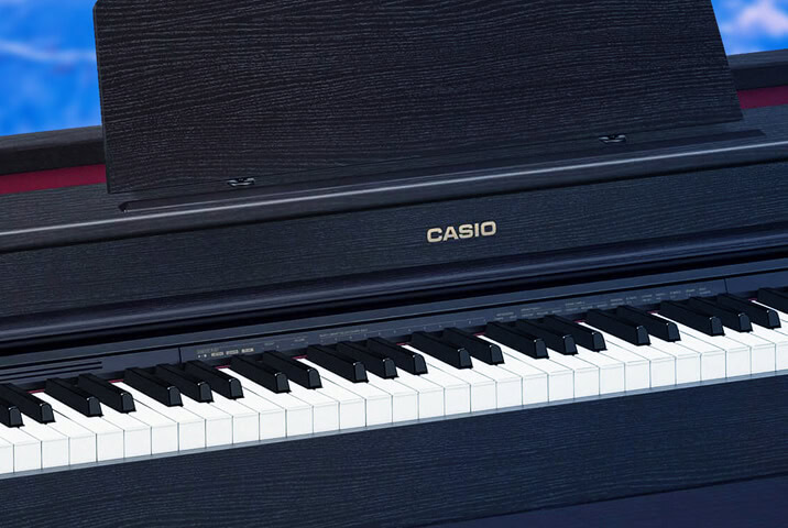 Casio AP-470 keyboard closeup
