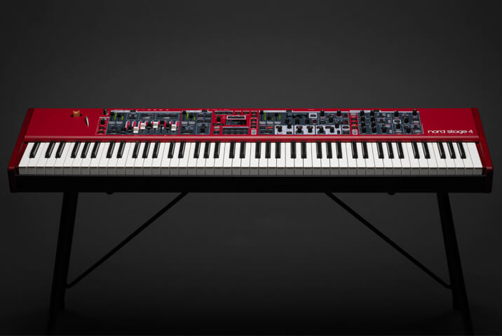 Nord Stage 4 on stand