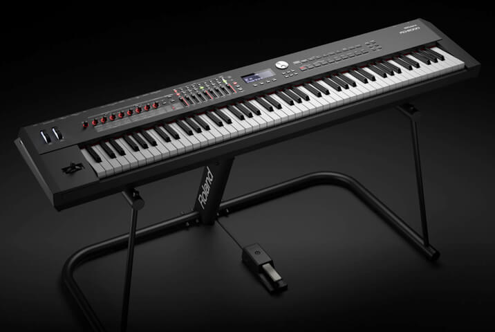 Roland RD-2000 on a matching stand