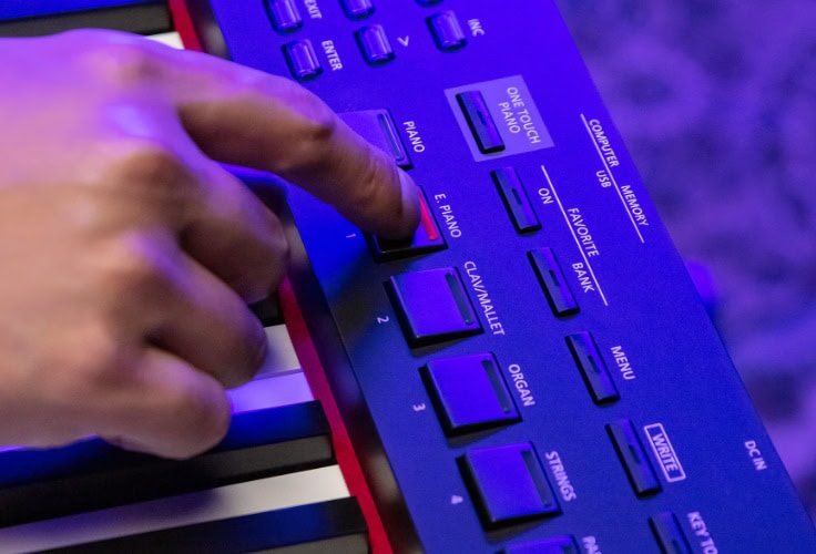 Roland RD-88 EX sound selection