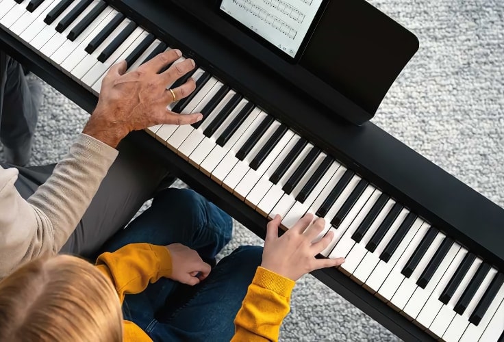 keyboard feel of the Kawai ES60