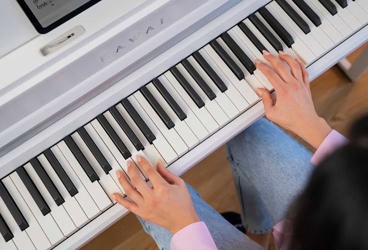 Kawai CA501 keyboard feel