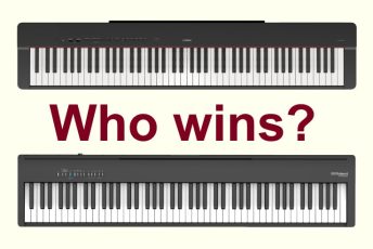 Yamaha P-225 vs Roland FP-30X comparison